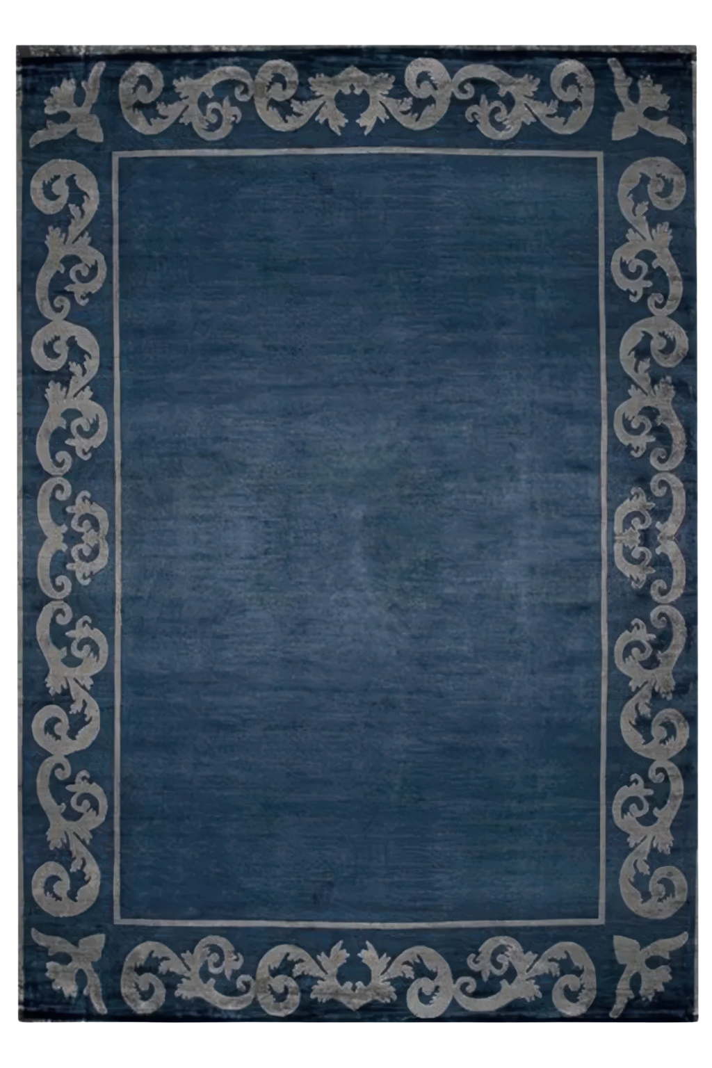 Frame Navy Luxury Rug 150 X 240