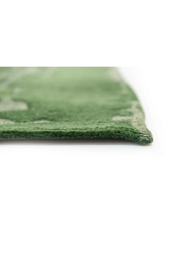 Perrier's Green Rug